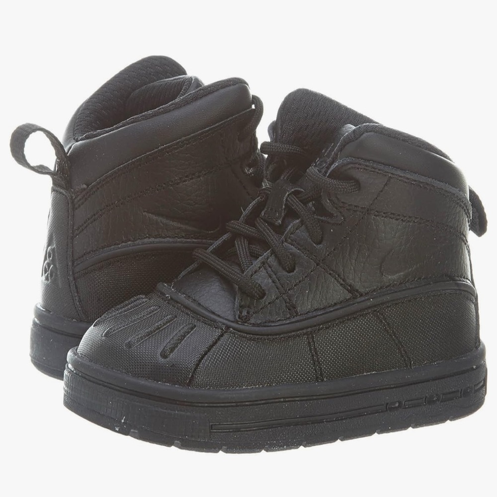 Toddler Kids Woodside 2 High Top Boots Shoes Black Size 10C